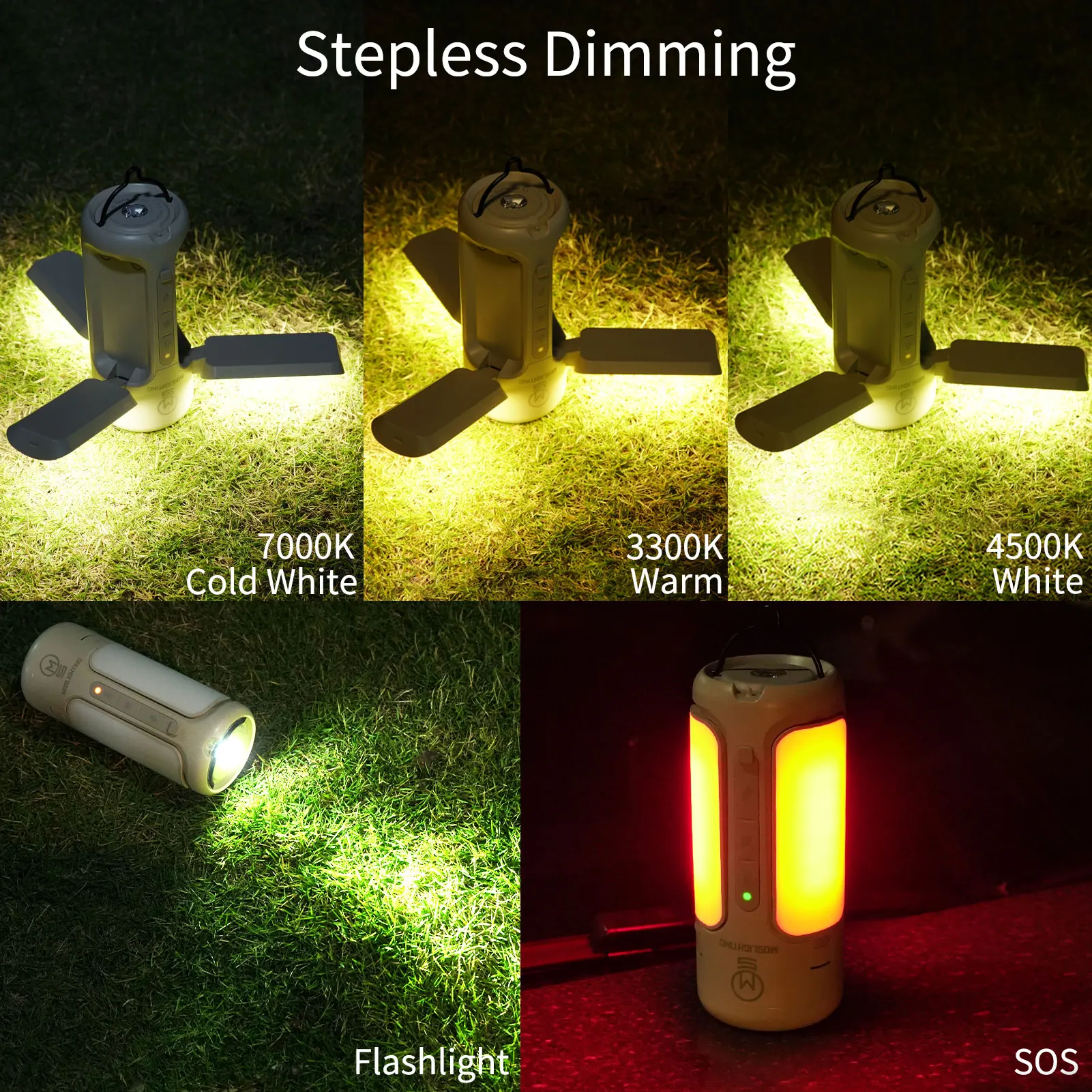MOSLIGHTING Camping Lantern wi - Zd Outdoor Camping ulasan dan harga