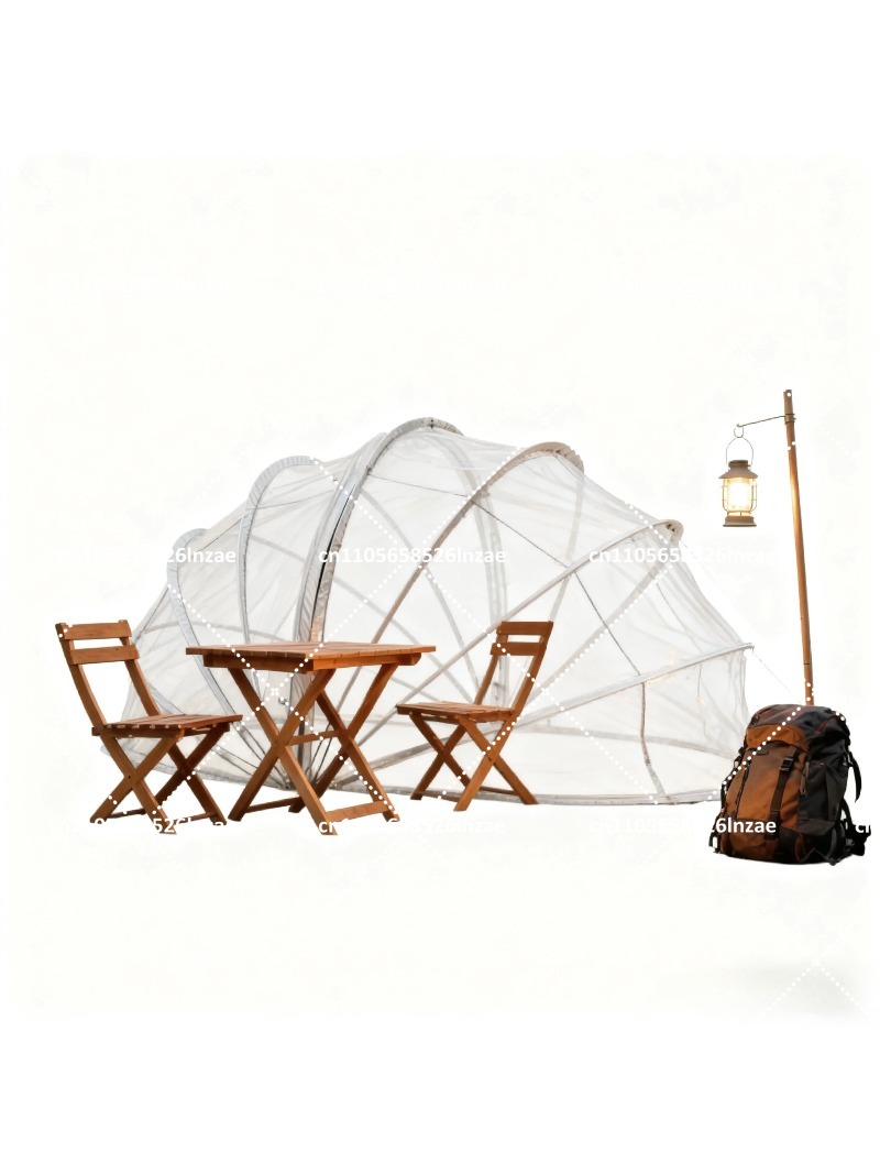 Durable 8-Person Transparent D - Outdoor Camping Dome ulasan dan harga