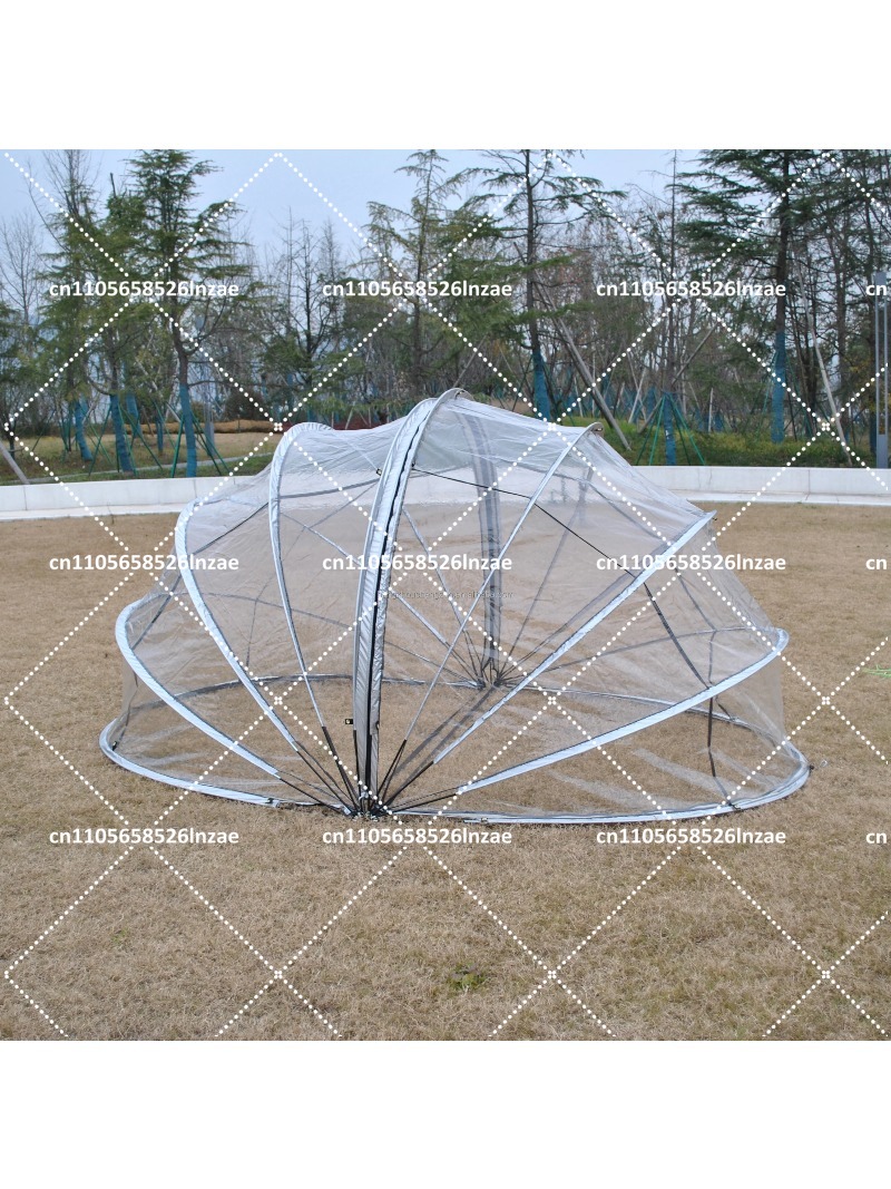 Durable 8-Person Transparent D - Outdoor Camping Dome ulasan dan harga